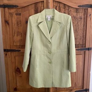 Elegant Soft Green Coat